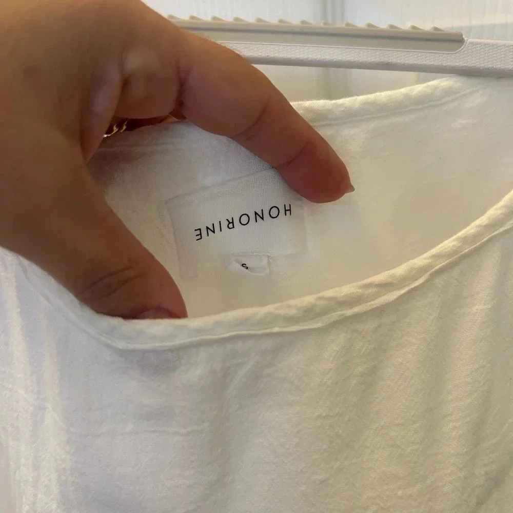 HONORINE PERI DRESS IN white - Picture 4 of 6